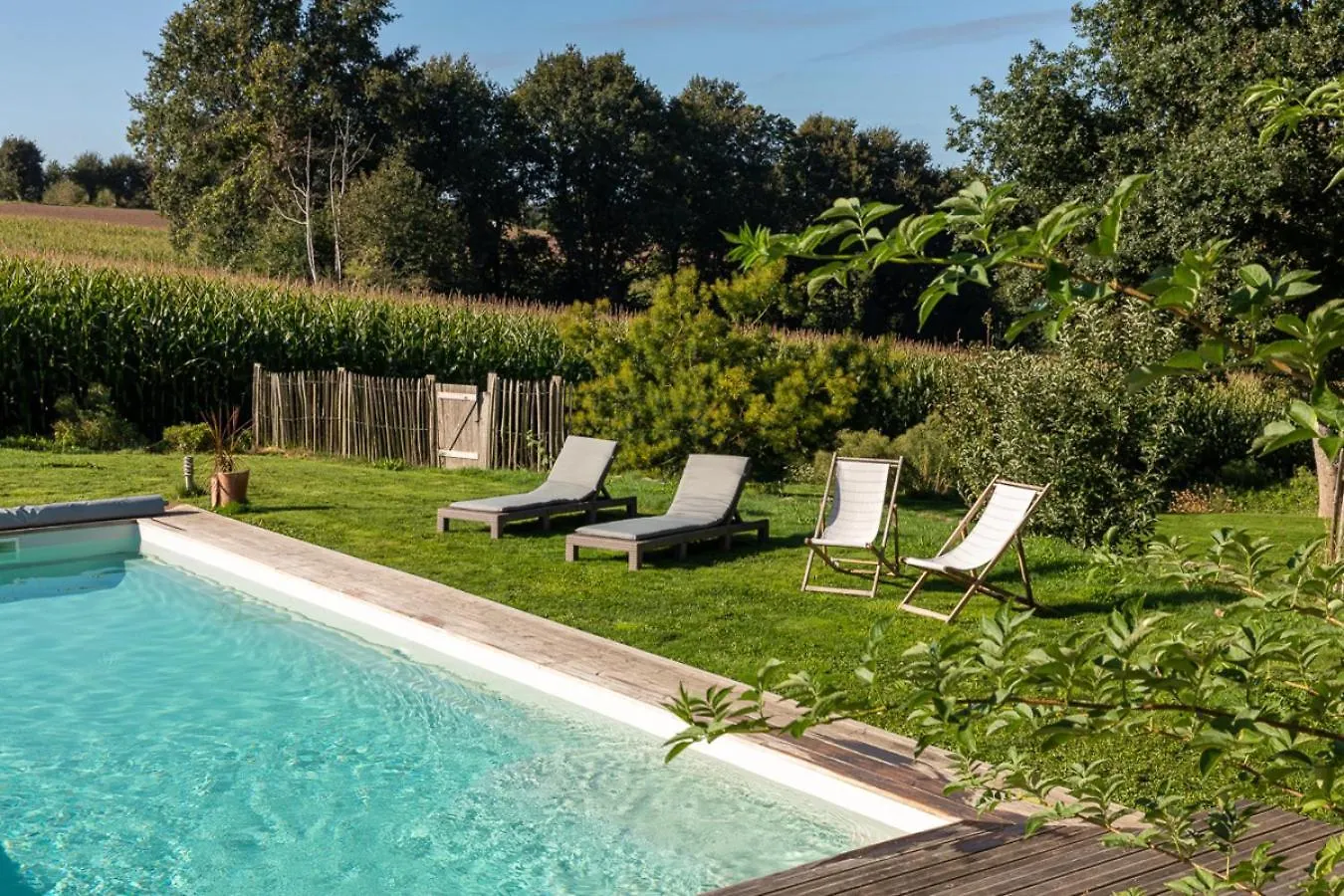 Domaine Du Kelenn, Maison D'Hotes De Charme Avec Piscine Caden Oda ve Kahvaltı